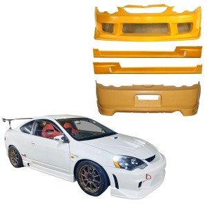 FRP ING v1 Body Kit 4pc > Acura RSX (DC5) 2002-2004 - image 1