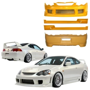 FRP ING v1 Body Kit 4pc > Acura RSX (DC5) 2002-2004 - image 1