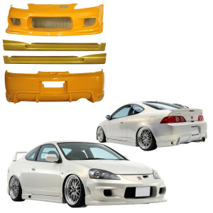 FRP ING v2 Body Kit 4pc > Acura RSX (DC5) 2005-2006 - image 1