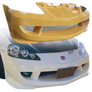 FRP MUGE v2 Front Bumper > Acura RSX (DC5) 2005-2006 - image 1