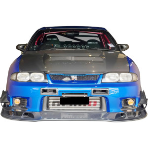 Carbon Fiber ASEL Front Lip > Nissan Skyline (R33) GTR 1995-1998 - image 1