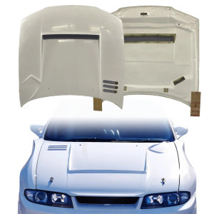 FRP TSEC Hood > Nissan Skyline (R33) GTR 1995-1998 - image 1