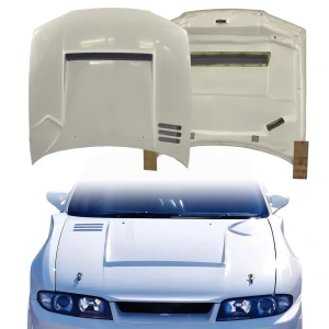 FRP TSEC Hood > Nissan Skyline (R33) GT-R 1995-1998 - image 1