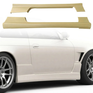 FRP WSQU Side Skirts > Nissan 240SX (S14) 1995-1998 - image 1
