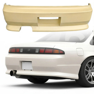 FRP WSQU Rear Bumper > Nissan 240SX (S14) 1995-1998 - image 1