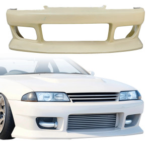 ModeloDrive FRP DMA Front Bumper > Nissan Skyline (R32) GTS 1990-1994 - image 1