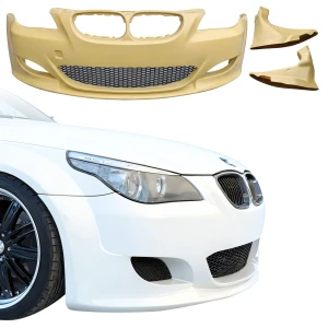 FRP LUMM Wide Body Front Bumper > BMW 530i (E60) 2004-2007 > 4dr Sedan - image 1