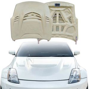 ModeloDrive FRP MCRO Hood > Nissan 350Z (Z33) 2003-2008 - image 1