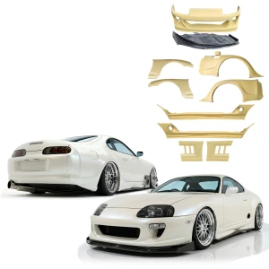 FRP RIDO Wide Body Kit 10pc > Toyota Supra (JZA80) 1993-1998 - image 1