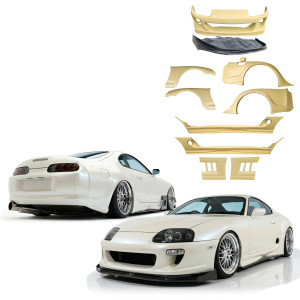 FRP RIDO Wide Body Kit 10pc > Toyota Supra (JZA80) 1993-1998 - image 1