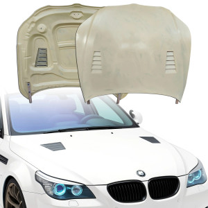FRP LUMM Hood > BMW 530i (E60) 2004-2007 > 4dr Sedan - image 1