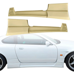 FRP ORI RAC Side Skirts > Nissan Silvia (S15) 1999-2004 - image 1