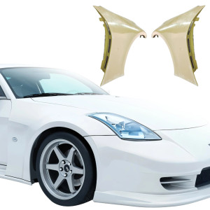 ModeloDrive FRP TSEC Wide Body Fenders (front) > Nissan 350Z (Z33) 2003-2008 - image 1