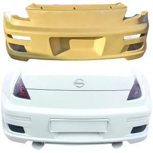 FRP TSEC Wide Body Rear Bumper > Nissan 350Z (Z33) 2003-2008 - image 1