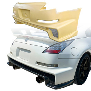 FRP NISM v3 Rear Bumper > Nissan 350Z (Z33) 2003-2008 - image 1
