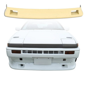 FRP TD N2 Front Lip > Toyota Corolla (AE86) Trueno 1984-1987 - image 1