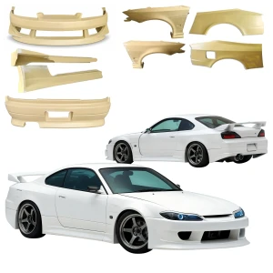 FRP VERT RID Wide Body Kit > Nissan Silvia (S15) 1999-2004 - image 1