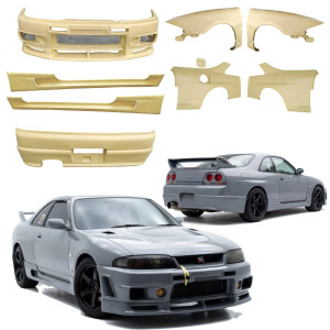 FRP 400R Wide Body GTS Conversion > Nissan Skyline (R33) GTS 1995-1998 > 2dr Coupe - image 1