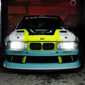 BMW E36 3 Series 2DR 4DR 1992-1998 ISB Style 1 Piece Polyurethane Front Bumper - image 1