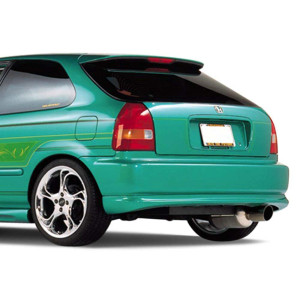 Honda Civic HB 1996-1997 1 Piece Polyurethane Rear Bumper - image 1