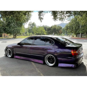 Lexus GS Series GS300 GS400 GS430 1998-2005 Bsport Style 1 Piece Polyurethane Rear Bumper - image 1