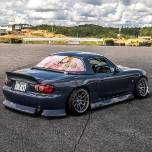 Mazda Miata 1999-2005 NB 1 Piece Polyurethane Rear Bumper - image 1