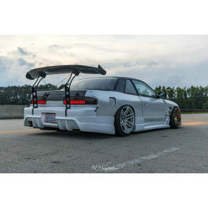 Nissan 240SX S13 Coupe/Convertible 1989-1994 Racing Style Polyurethane Rear Bumper - image 1