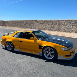 Nissan 240SX 1989-1994 Racing Style 2 Piece Polyurethane Side Skirts - image 1