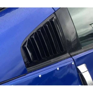Nissan 350Z 2003-2008 Louvered 2 Piece Polyurethane Window Scoops - image 1