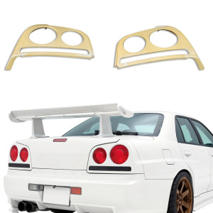 ModeloDrive FRP GTR Conversion Tail Light Housings > Nissan Skyline (R34) GTT 1999-2004 > 4dr Sedan - image 1