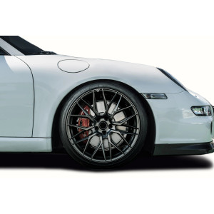 2005-2008 Porsche 911 997 Duraflex Wide GT3 Cup S Look Front Fenders - 2 Pieces - image 1