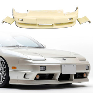 FRP Type-X OR Front Bumper 3pc > Nissan 240SX 1989-1994 - image 1