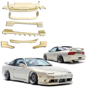 FRP Type-X OR Body Kit 11pc > Nissan 240SX 1989-1994 - image 1