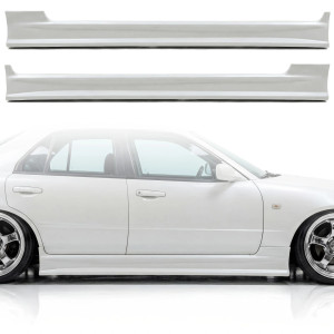 FRP URA GT Side Skirts > Nissan Skyline (R34) GTT 1999-2004 > 4dr Sedan - image 1