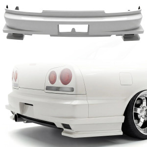 FRP URA GT Rear Bumper > Nissan Skyline (R34) GTT 1999-2004 > 4dr Sedan - image 1
