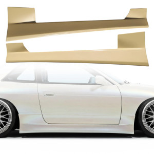 FRP DMA v1 Side Skirts > Nissan Silvia (S13) 1989-1994 - image 1