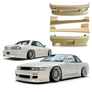 FRP DMA v1 Body Kit 4pc > Nissan Silvia (S13) 1989-1994 - image 1