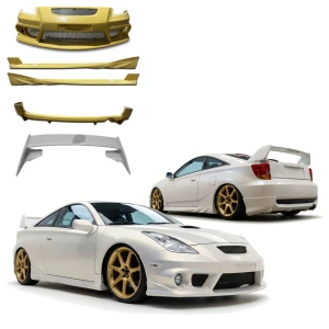FRP TRDE Body Kit w Wing 5pc > Toyota Celica (ZZT231) 2000-2005 - image 1