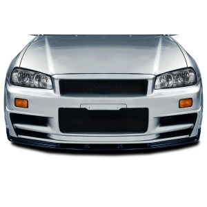 1999-2002 Nissan Skyline R34 GT-R Z-Tune Look Front Bumper - 1 Piece - image 1
