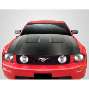 2005-2009 Ford Mustang Carbon Creations DriTech CVX Hood - 1 Piece - image 1 2005-2009 Ford Mustang Carbon Creations DriTech CVX Hood - 1 Piece - image 1