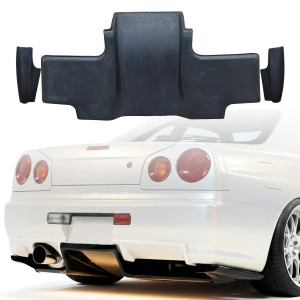FRP TSEC Splitter Diffuser (rear) > Nissan Skyline (R34) GTR 1999-2004 > 2dr Coupe - image 1