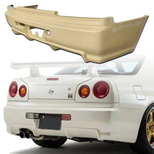 FRP OER GTR Rear Bumper > Nissan Skyline (R34) GTR 1999-2004 > 2dr Coupe - image 1