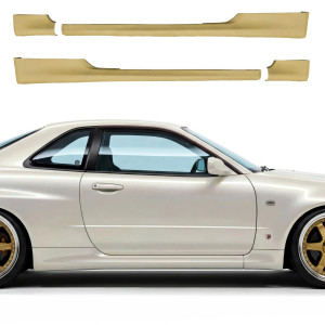 FRP OER GTR Side Skirts (upper) > Nissan Skyline (R34) GTR 1999-2004 > 2dr Coupe - image 1