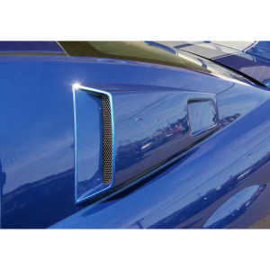 2005-2009 Ford Mustang Couture Polyurethane CVX Window Scoop Louvers - 2 Piece - image 1 2005-2009 Ford Mustang Couture Polyurethane CVX Window Scoop Louvers - 2 Piece - image 1