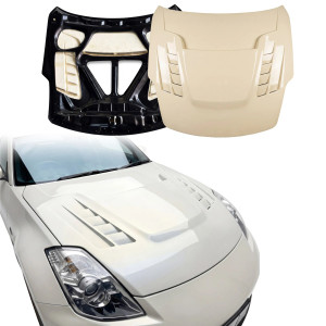 FRP MSPO Hood > Nissan 350Z (Z33) 2003-2008 - image 1