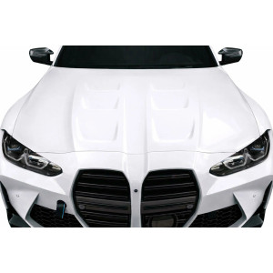 2021-2025 BMW G80 M3 / G82 G83 M4 Fighter Hood - 1 Piece - image 1