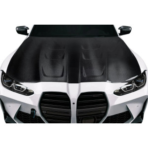 2021-2025 BMW G80 M3 / G82 G83 M4 Fighter Hood - 1 Piece - image 1