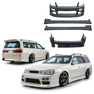 FRP MS MTN Body Kit 4pc > Nissan Stagea (C34) 1998-2001 - image 1