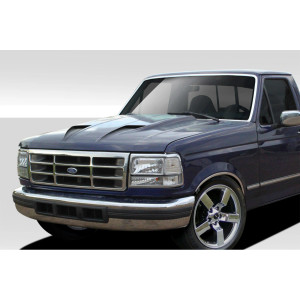 1992-1996 Ford F-150 / Bronco CVX Hood - 1 Piece - image 1