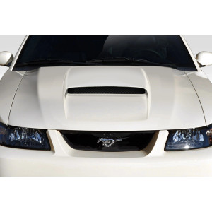 1999-2004 Ford Mustang Duraflex CVX Version 2 Hood - 1 Piece - image 1